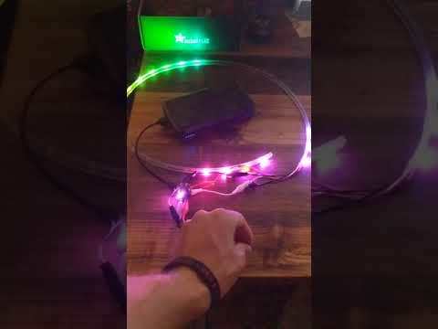 Programmable LED Strip with Adafruit Gemma M0