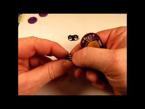 Programmable POV Fidget Spinner Assembly