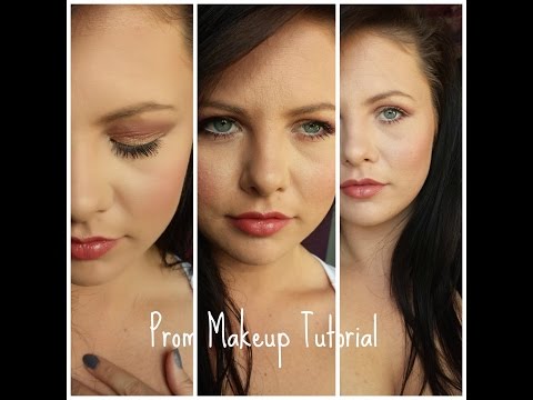 Prom Make Up Tutorial Golden Pink