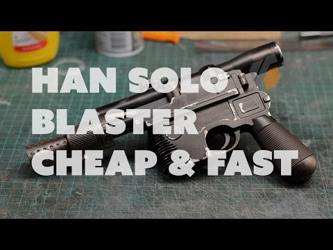 Prop: Shop - Han Solo DL-44 Blaster Prop, Quick &amp;amp; Cheap