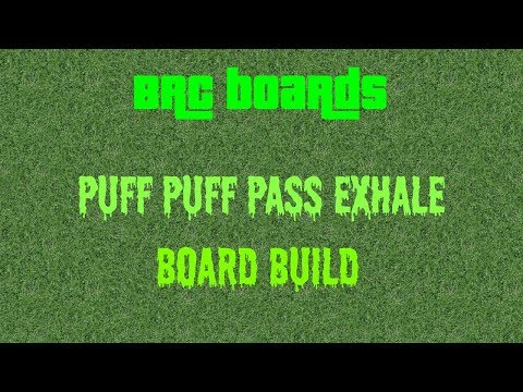 Puff longboard build