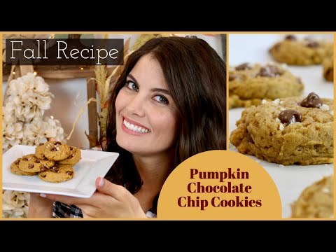 Pumpkin Chocolate Chip Cookies Recipe | Simple Eggs-free Fall Cookies