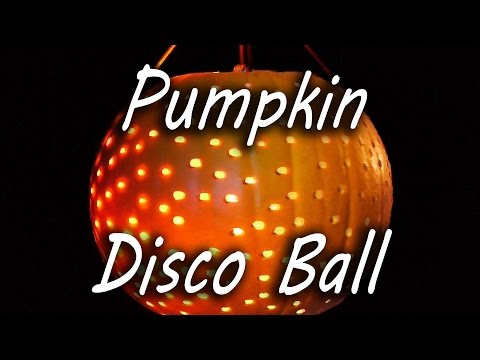 Pumpkin Disco Ball - Halloween Party