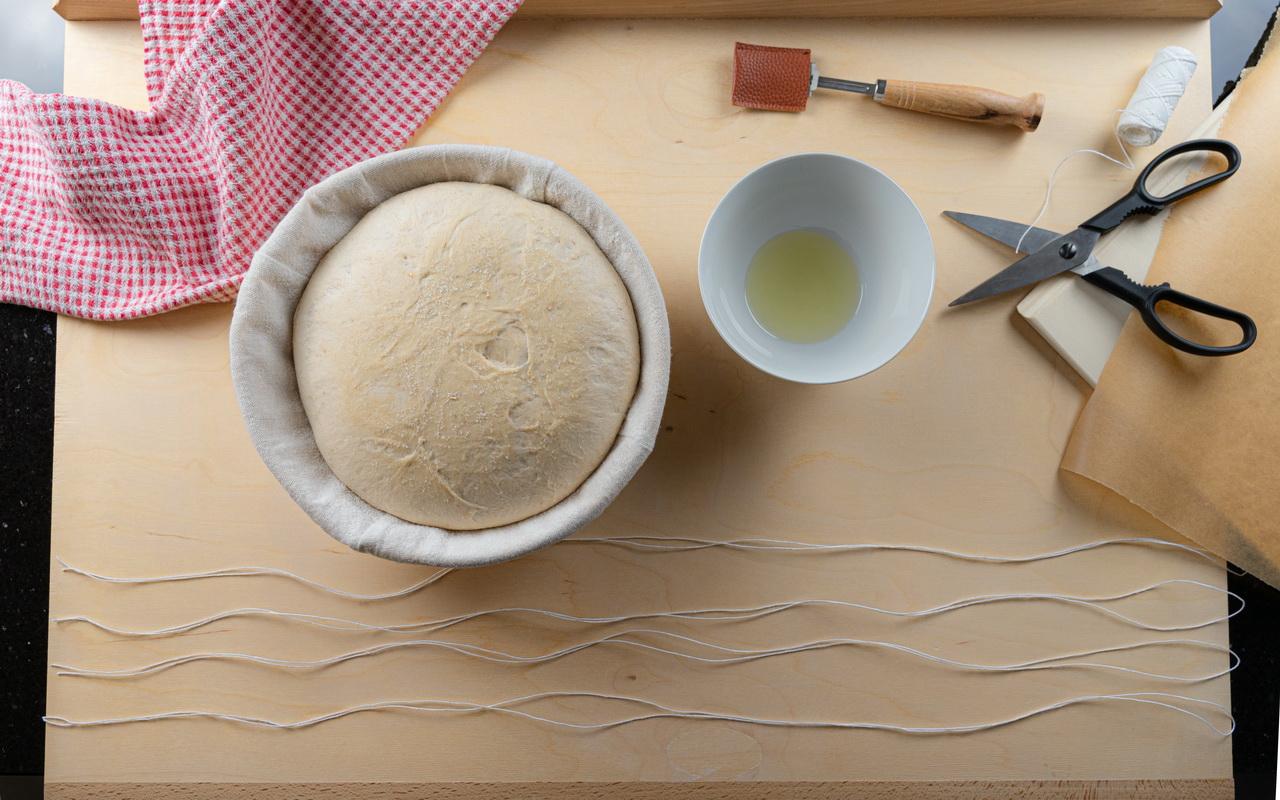 Pumpkin Spice Sourdough Bread - Preparation For Shaping.jpg