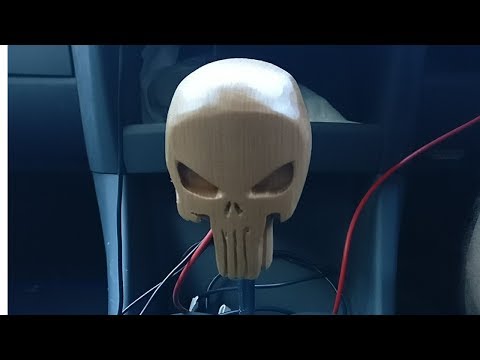 Punisher gear-shift knob