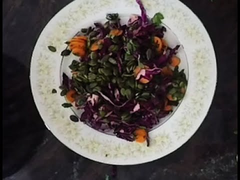 Purple Cabbage Salad