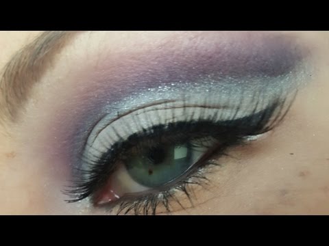 Purple Cut Crease Eye Makeup Tutorial