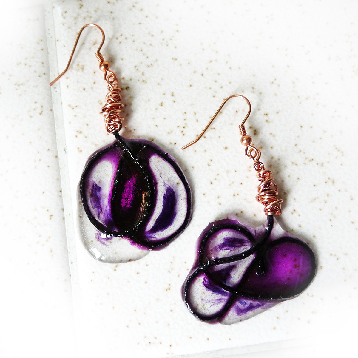 Purple Resin Earrings String4.jpg