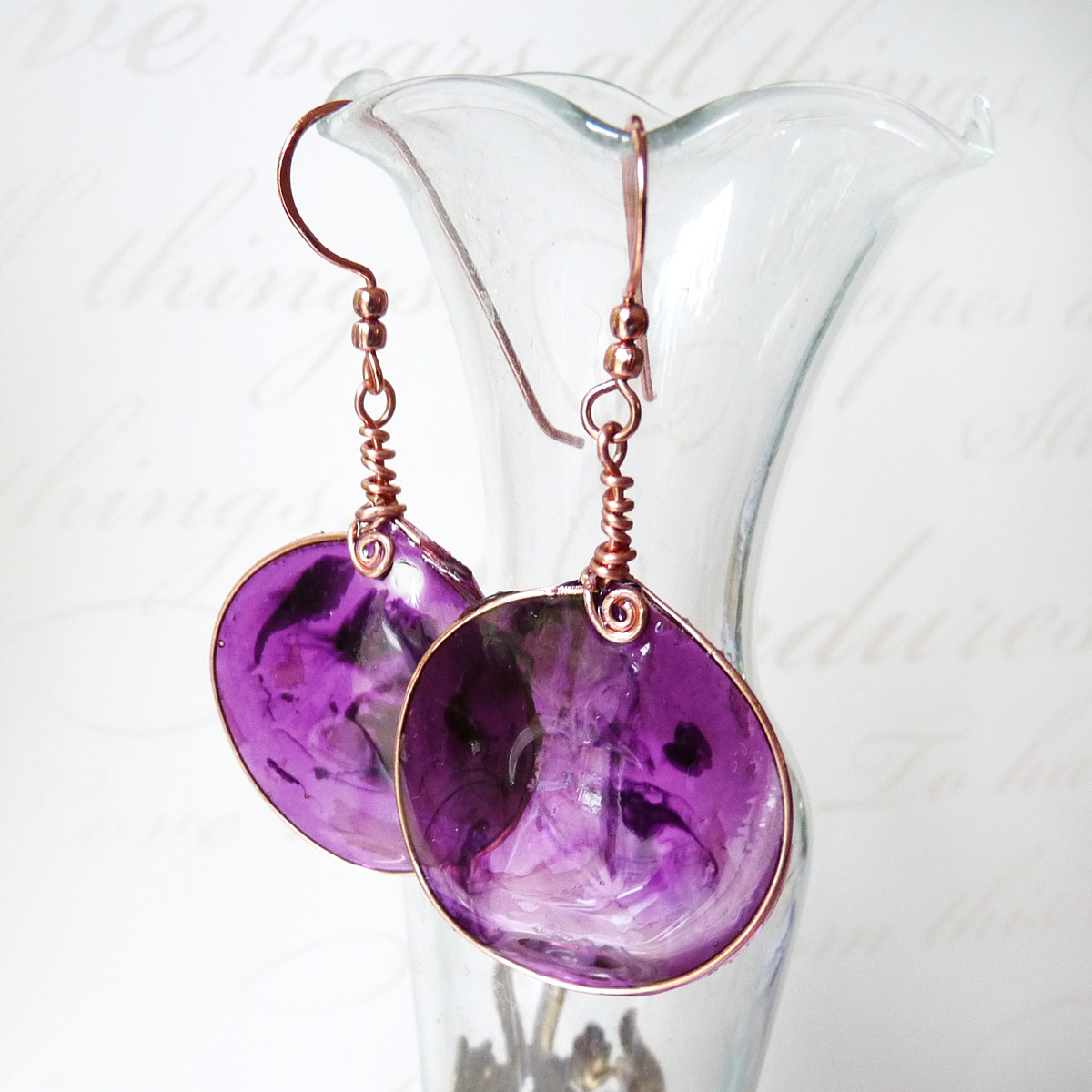 Purple Resin Earrings Wire.jpg