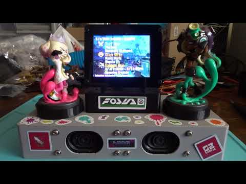 PyPortal Splatoon 2 Schedule Display with Amiibotronics