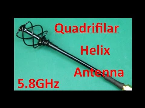 Quadrifilar Helix Antenna 5.8 GHz