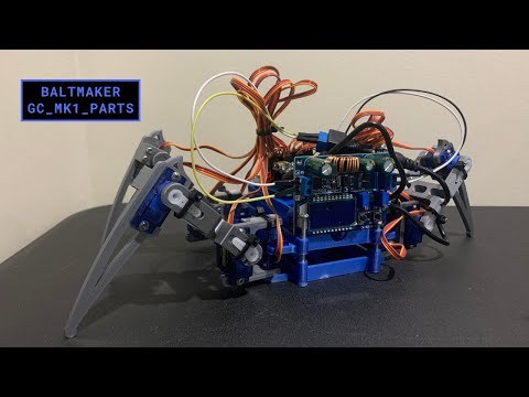 Quadruped Spider Robot (GC_MK1) - Components