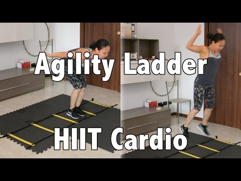 Quick &amp;amp; Intense Agility Ladder Interval Cardio