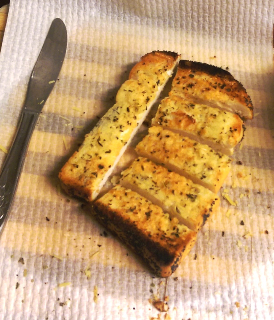 Quick &amp; Easy way - Making Garlic Herb &amp; Parmesan Toasted fingers.jpg