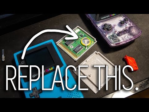Quick Fix: Gameboy Cartridge Battery Replacement