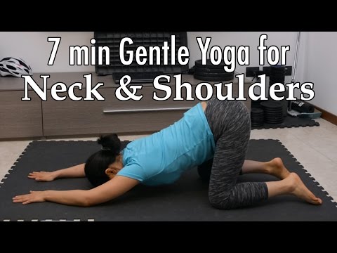 Quick Gentle Yoga Stretch for Neck &amp;amp; Shoulders