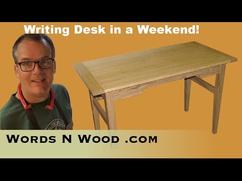 Quick Writing Desk, in the Shaker Style  (WnW #32)