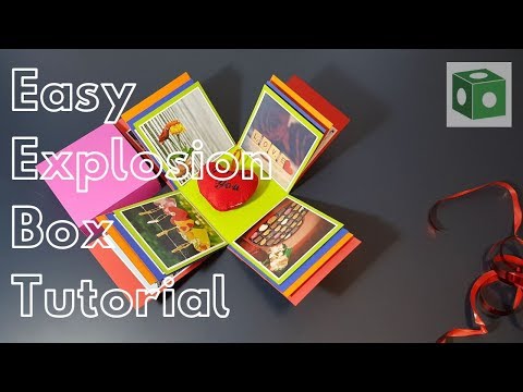 Quick and Easy Exploding Box Tutorial 2019 | Kreative Cube