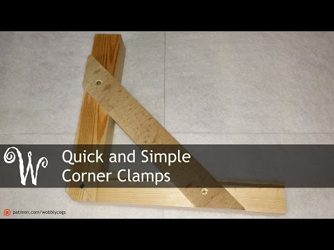 Quick and Simple Corner Clamps