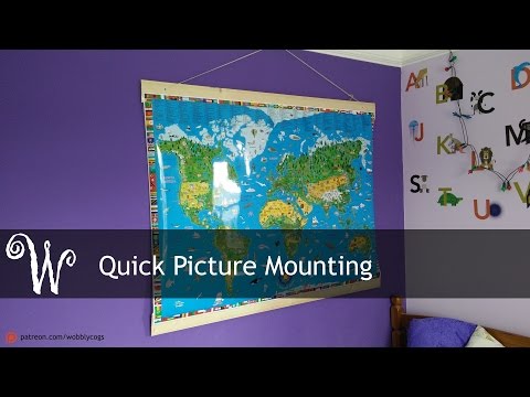 Quick and Simple Picture Mounting