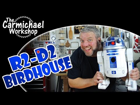 R2-D2 Birdhouse - Star Wars Woodworking Project