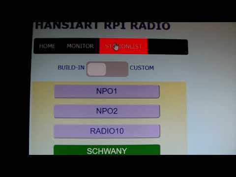 RASPBERRY ZERO INTERNET RADIO