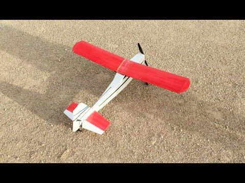 RC Trainer Airplane Maiden flight