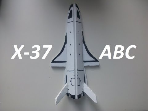 RC X-37ABC 3rd Prototype Scratch Built Build Replica x-37b x37b