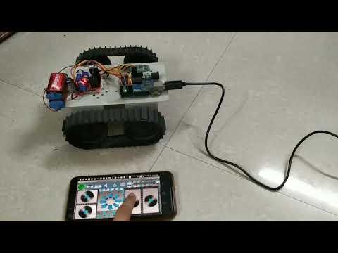 RC bluetooth controlled robot