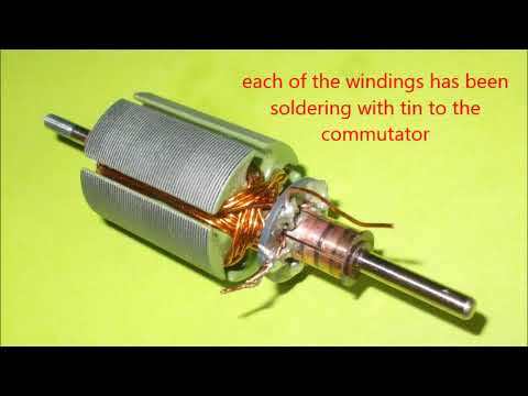 REWINDING A DC MOTOR (RS-540 brushed type)