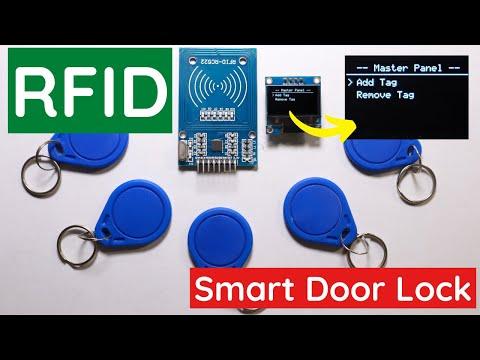 RFID Smart Door Lock with OLED | Arduino