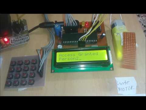 RFID and Keypad Based Security System Using 8051