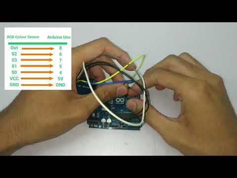 RGB COLOUR DETECTOR SENSOR