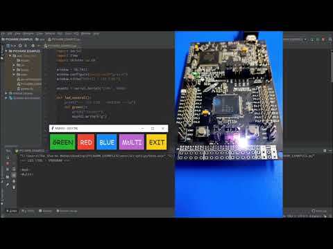 RGB LED Control on a MSP432 LaunchPad using Python (pySerial)