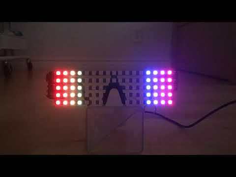 RGB LED Shades demo