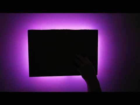 RGB color changeable wall lamp