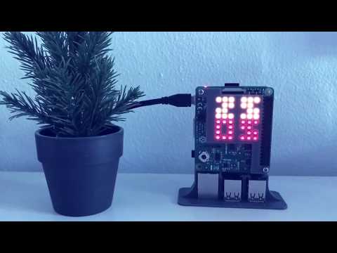 RPi Weather Station and Digital Clock demo