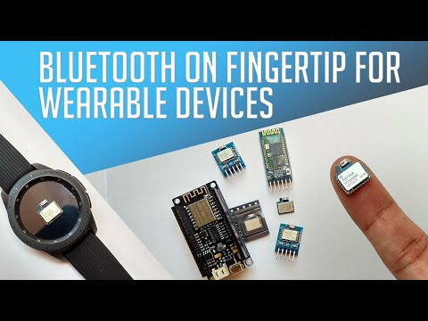 RYB080l Bluetooth Module Tutorial | Fingertip sized Bluetooth module for wearable devices | ESP8266