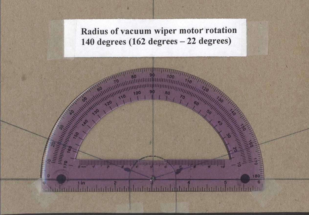 Radius of wiper motor rotation 001.JPG