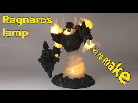 Ragnaros lamp - How to make demon lamp