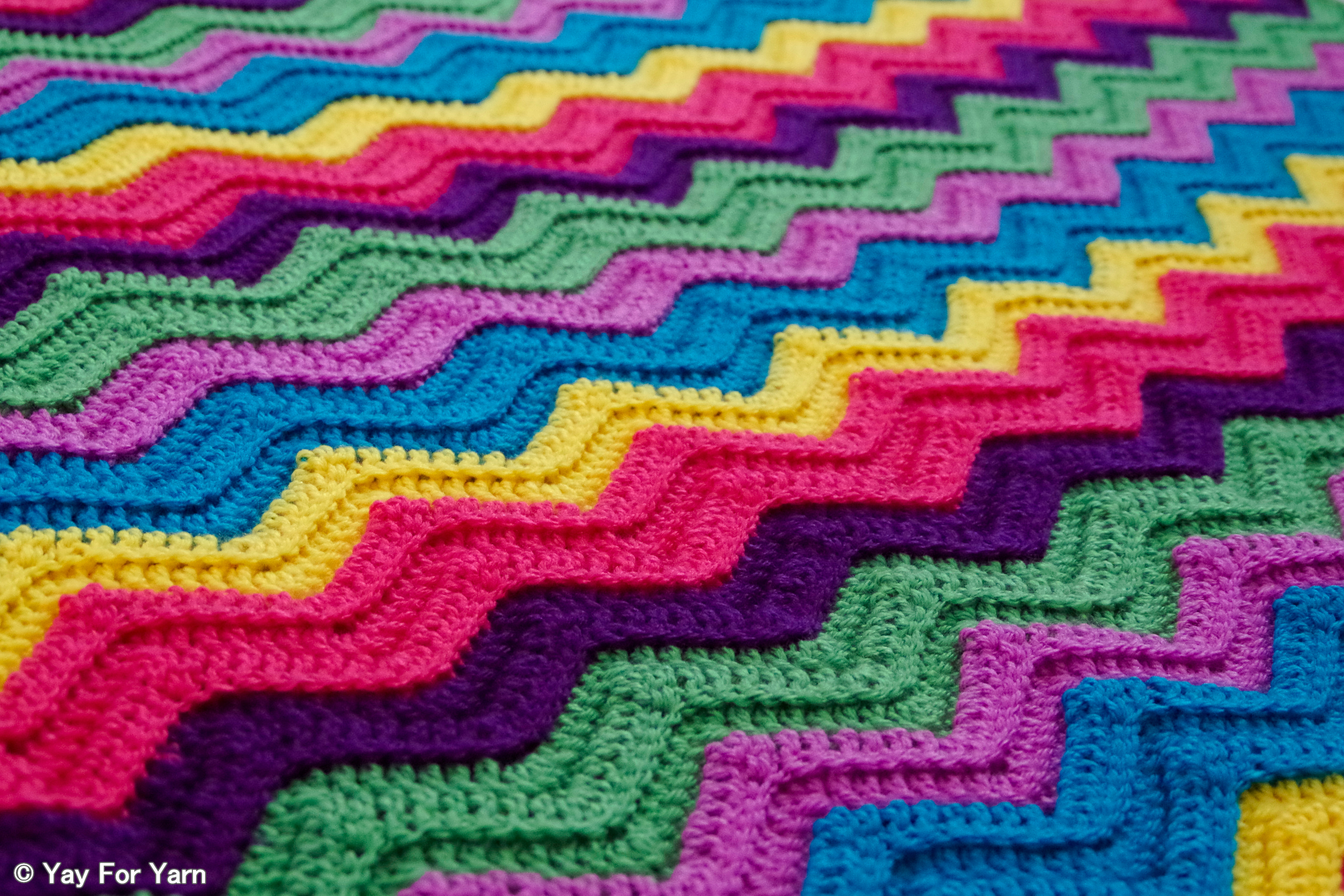 Rainbow Ridge Afghan Crochet Pattern - Any Size-1.jpg