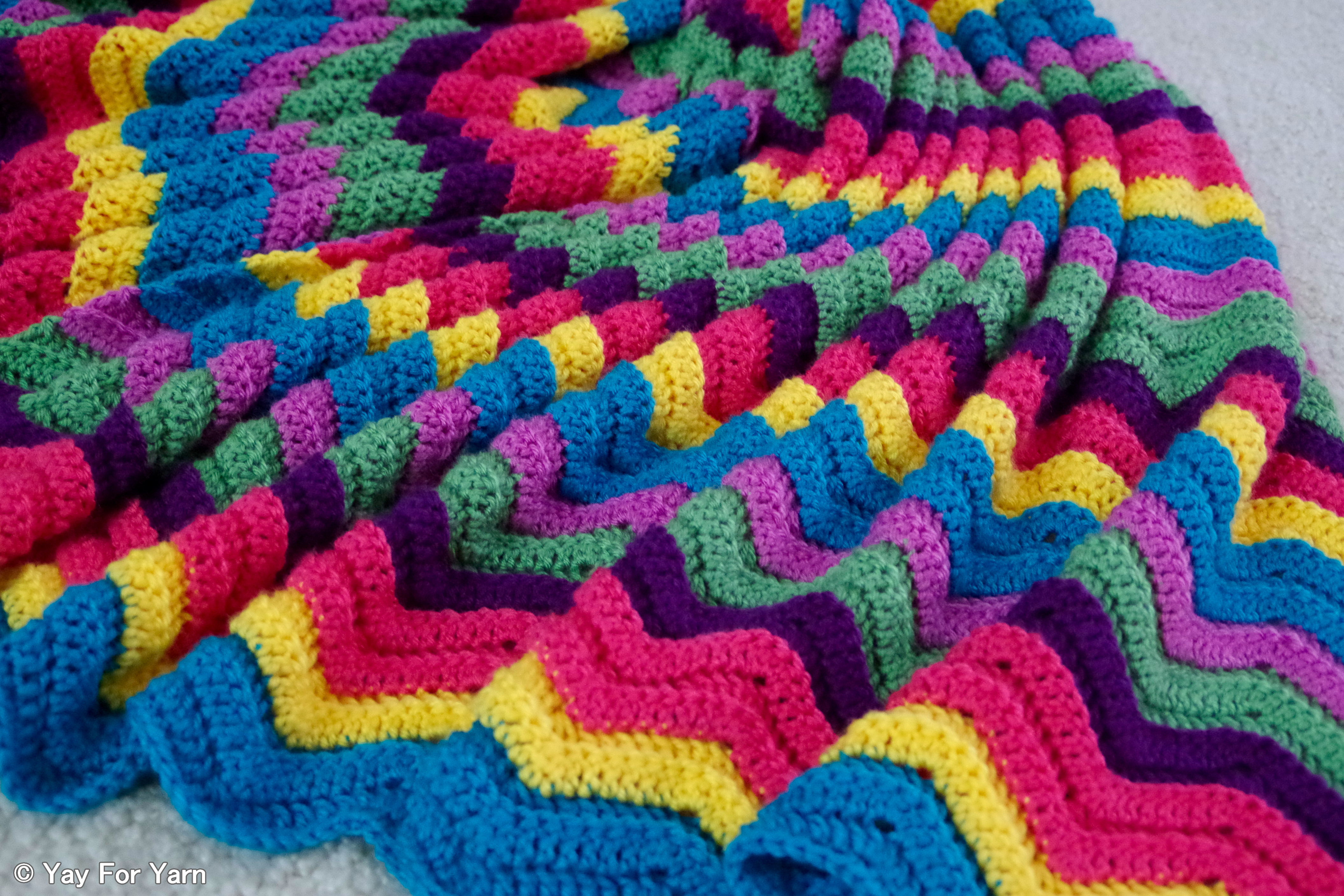 Rainbow Ridge Blanket - Free Crochet Pattern - Any Size-1.jpg