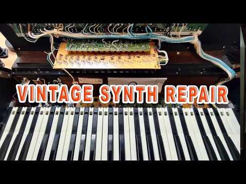 Rare Italian Synthesiser Repair - Ekosynth P15
