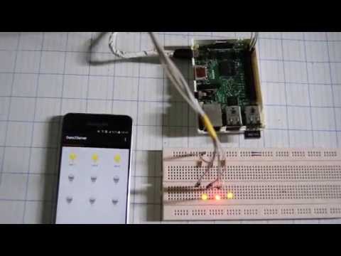 Raspberry GPIO from phone