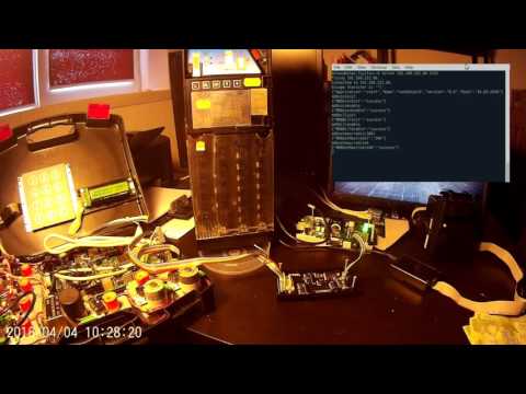 Raspberry PI vending interface demonstration