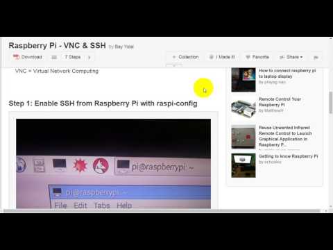 Raspberry Pi - VNC &amp;amp; SSH Part 1/2