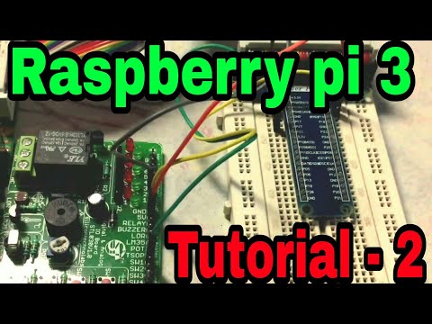 Raspberry Pi 3 | Tutorial - 2 | LED and Pushbutton