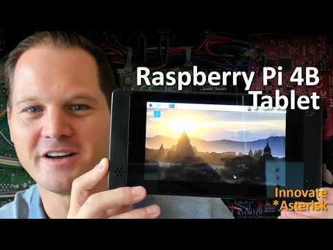 Raspberry Pi 4B Tablet