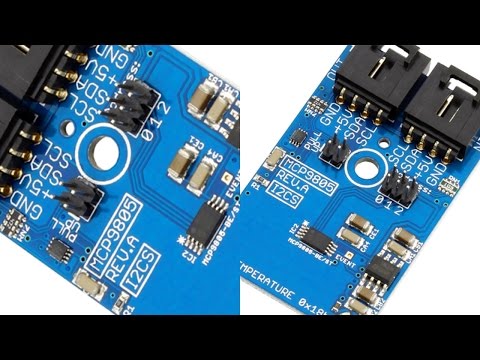 Raspberry Pi MCP9805 Temperature Sensor Python Tutorial