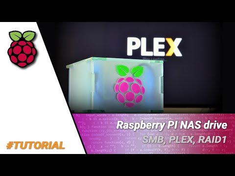 Raspberry Pi NAS - PLEX, SMB, RAID1- #Part7